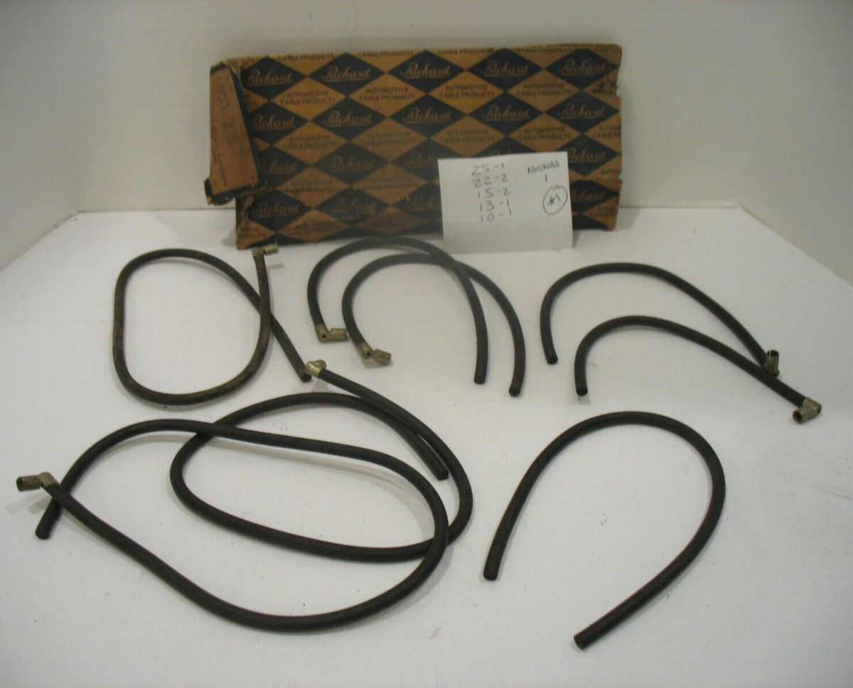 a__mi　36 NOS 803 SPARK PLUG WIRES SUPER SPECIAL ROADMASTER PACKARD 1936