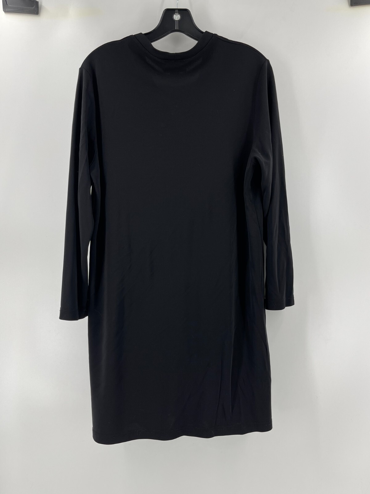 Talbots Petites Women's Black Long Open Drape Fro… - image 5