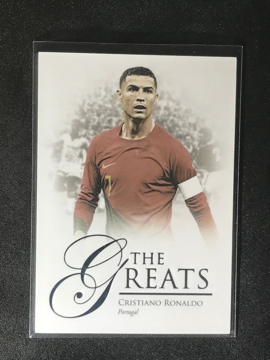 2023-24 Futera Unique The Greats Silver #117 Cristiano 2023-24 Futera Unique The Greats Silver #117 Cristiano