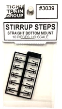 HO Scale Tichy Train Group 3039 Straight Bottom Mount Freight Car Stirrups (10)