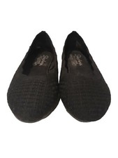 Skechers Cleo Air Cooled Memory Foam Black Ballet Flats Women s 8 Stretch Fabric
