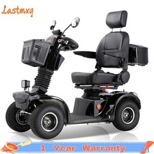 500W 4 Wheel Mobility Scooters for Seniors  Adults 500lbs Capacity Heavy Duty