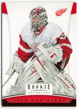 2012-13 Jonas Gustavsson Panini Rookie Anthology - Detroit Red Wings