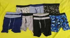 Hanes Boys Med. Boxer Briefs 9 Pack Comfort Flex Waistband Tagless Asst Prints