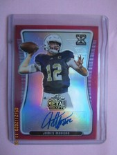 JAMES MORGAN 2020 Leaf 16/20 OR 3/20 Metal Draft XRC PINK Refractor BA-JM1 COLTS