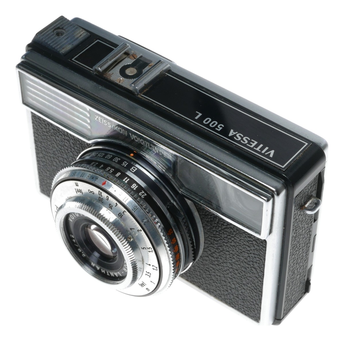 Zeiss Ikon Voigtlander Vitessa 500L Film Camera Color-Lanthar 1