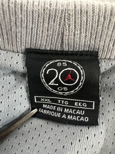 Nike Jordan 20 Jahre Jumpman Langarm grau weiß Thermo Shirt Größe XXL - Bild 7 von 7