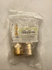Pack of 2 Pex A Full Flow Expansion Brass Fittings Male NPT Adapter 1"B09H2C86FR