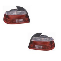 LED RüCkleuchten Heckleuchten Set Links Rechts Passend FüR BMW 5Er Rot