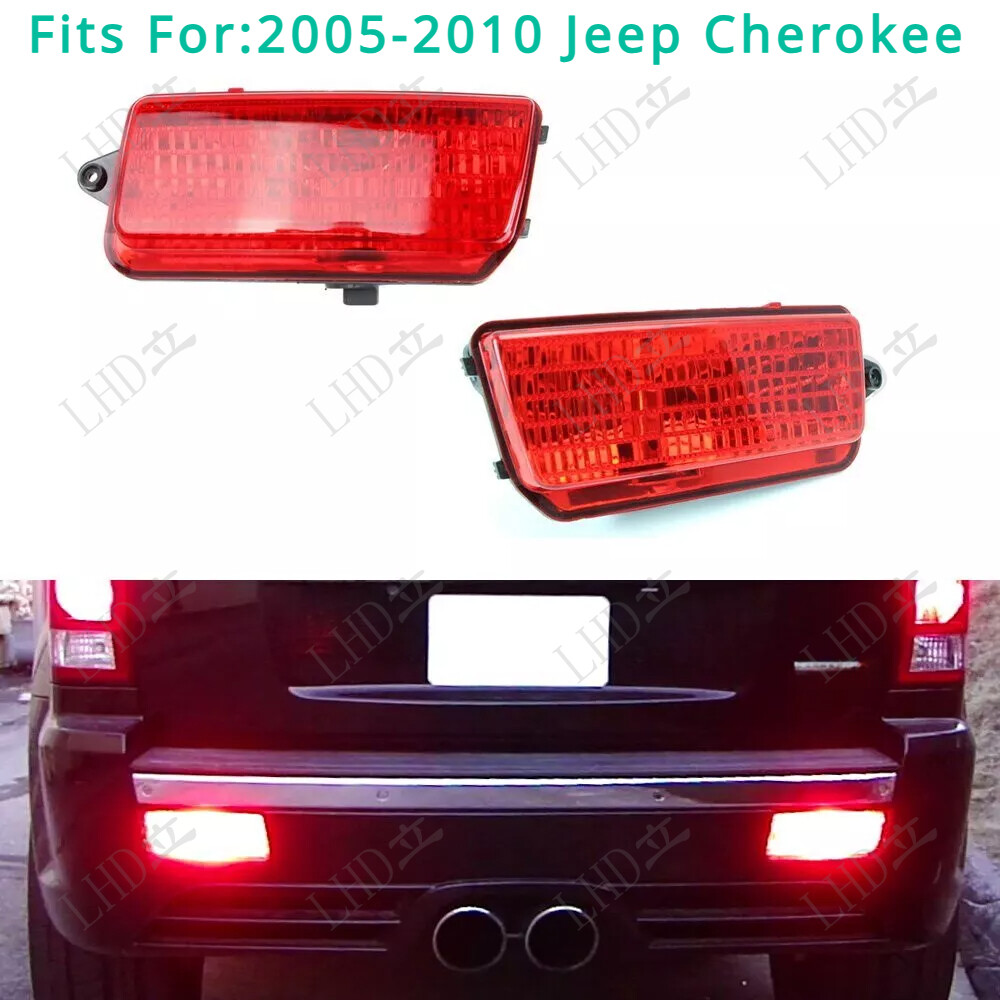 New LED Rear Fog Light Frame 55156102AA For 2005-2010 WK1 Jeep