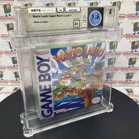Wario Super Mario Land 3 New Sealed VGA WATA CGC Gameboy not NES SNES N64 GBA