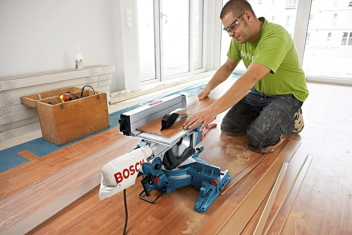 Bosch Professional GTM 12 JL Sierra circular de mesa combinada