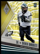 2017 Panini Phoenix Yellow Derek Barnett Rookie 35/75 Philadelphia Eagles #146