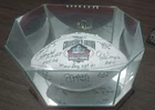 Pro Football Hall of Fame Collectors Edition Football signed by 14 HOFers