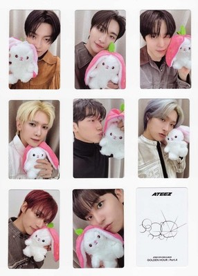ATEEZ toktoq FC トレカ gh4 KQ チェリー コンプリート ATEEZ - GOLDEN HOUR Part.4 Pocaalbum [KQ SHOP] PREORDER EXCLUSIVE