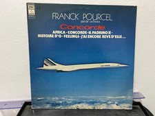 Franck Pourcel Concorde  cover  vg+ vinyl ex da foto