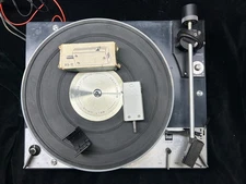 Vintage Dual 1219 with AS-12 Stacker - Deck Working Needs Maintenance