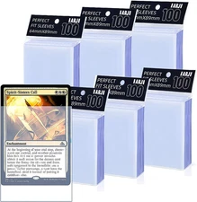 600Ct Perfect Fit Sleeves, Perfect Fit Card Sleeves, Inner Sleeves MTG, Exact Fi