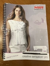 PFAFF Creative Sensation PRO Sewing Instructions User Guide Manual COLOR COPY