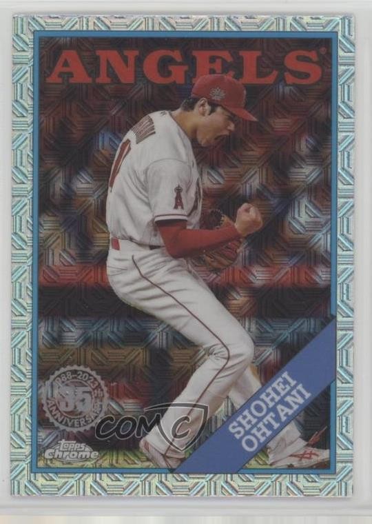2023 Topps Series 1 1988 Topps Chrome Silver Pack Shohei Ohtani #T88C-27 0pn0