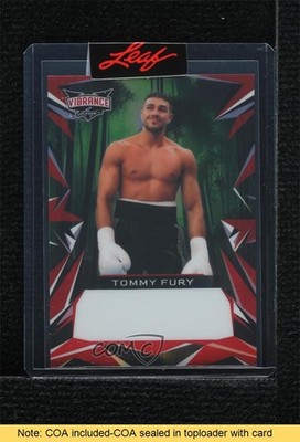 2023 Leaf Vibrance 1/1 Tommy Fury #BA-TF2 READ 0w6