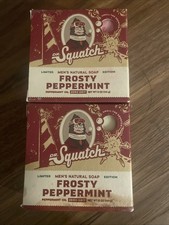 Dr.Squatch Soap Frosty Peppermint Limited Edition 5 Oz Lot Of 2