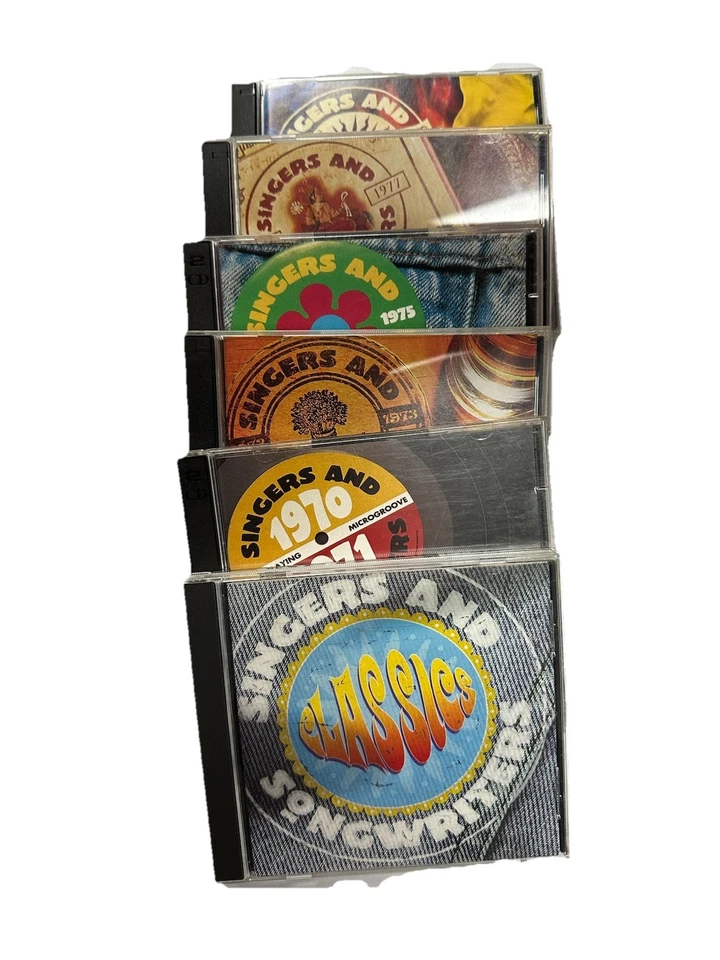 Time Life: Singer and Songwriters CD Set by Classics: 1970-1979 Various Artists - Image 4 of 4