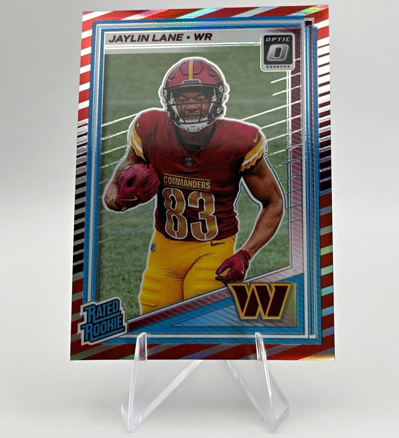 2025 Panini Donruss Optic Jaylin Lane Rated Rookie Freedom SSP Parallel #249
