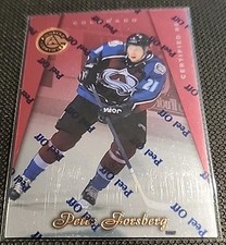1997-98 PINNACLE CERTIFIED RED PETER FORSBERG COLORADO AVALANCHE #32