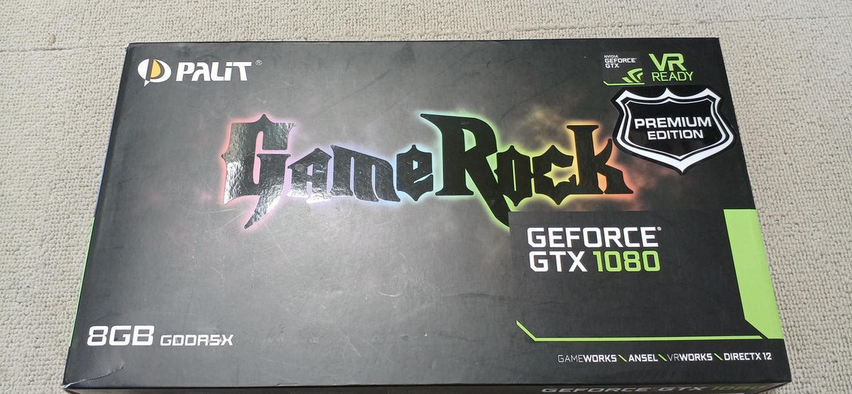Palit Gtx1080 8G Gamerock Premium Ed Graphics Board | eBay