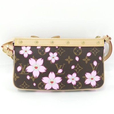 小物 takashi Louis Vuitton Pochette Accessoire Takashi Murakami Monogram Sakura