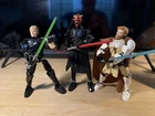 LEGO Star Wars Buildable Figures Luke, Maul, Obi Wan