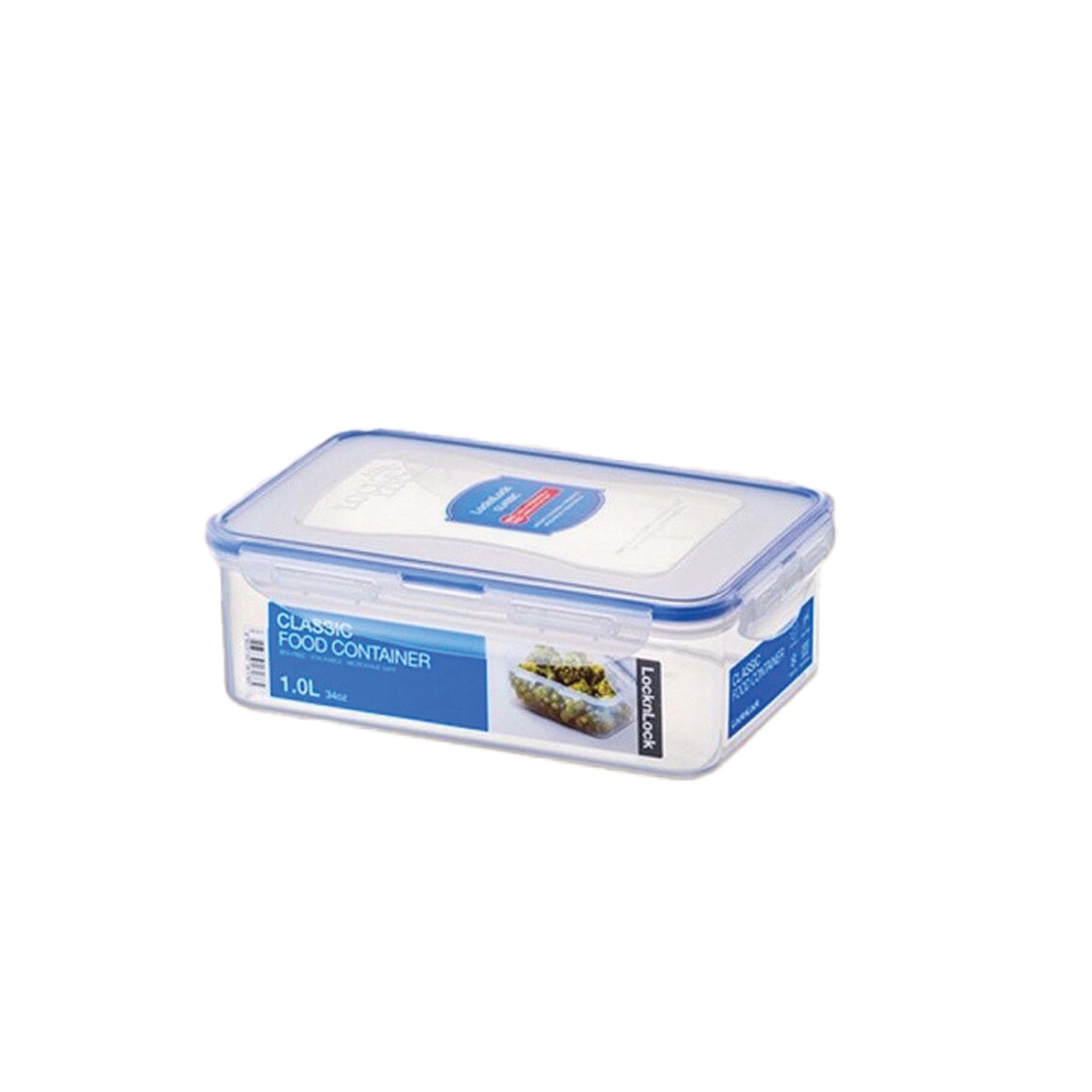 LocknLock Rectangular BPA Free Plastic Leak proof Airtight Storage Container 1L