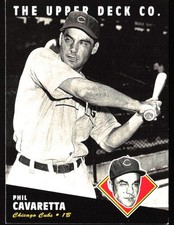 1994 Upper Deck All-Time Heroes #46 Phil Cavarretta