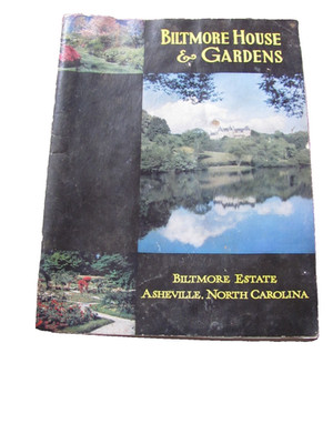 1959 Biltmore House and Gardens tourism book