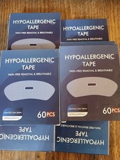 Lot Of 9 Caxebst Hypoallergenic Mouth Tape 60 Pieces Strips Breathable Gentle