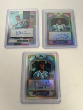 Topps Argentina Numbered Auto Cards ( QTY 3 ) - Bochini, Heinze, Ortega *RARE*