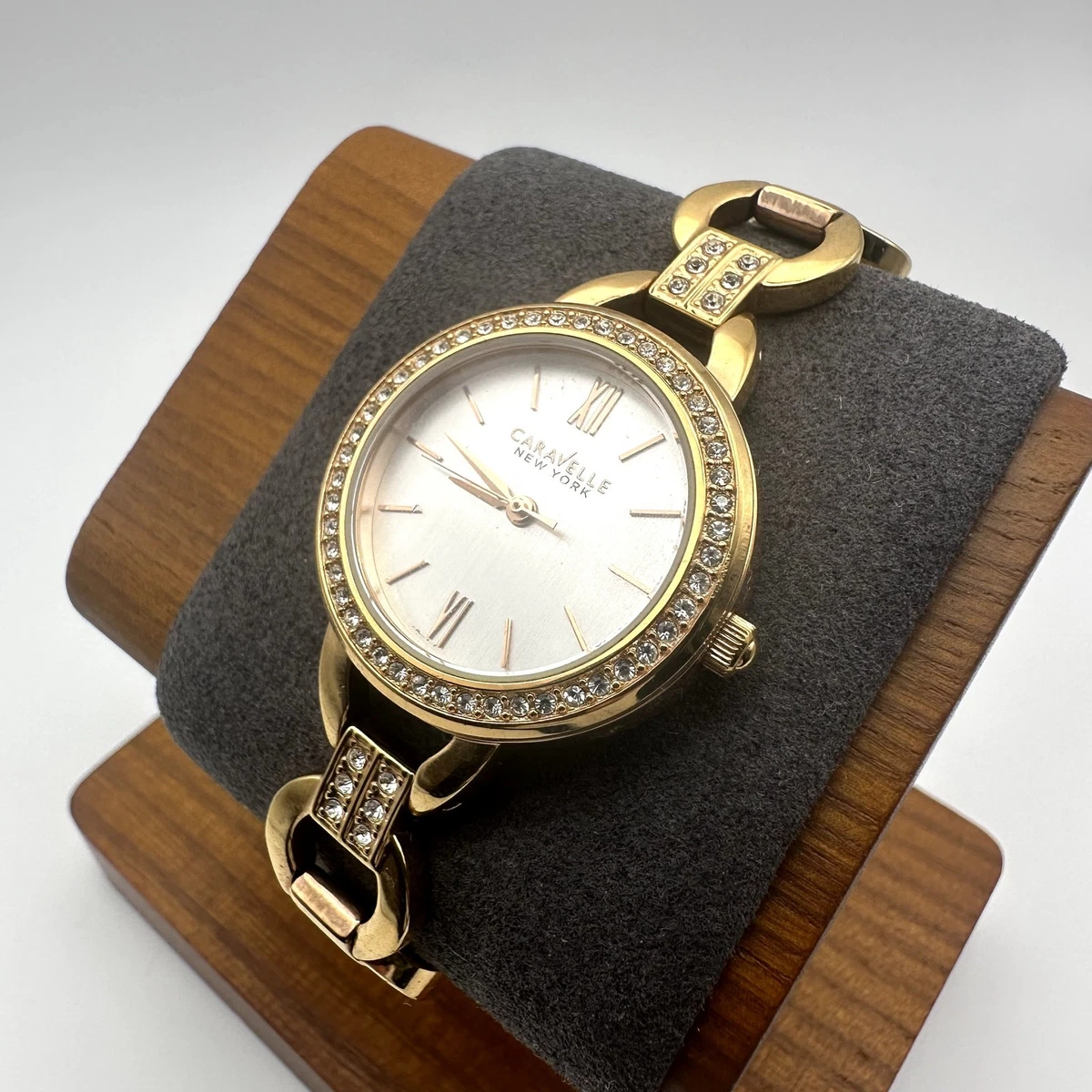 Caravelle New York Rose Gold Case Wristwatches for sale | eBay display picture 3