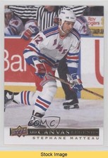 2020-21 SP Signature Edition Legends UD Canvas Stephane Matteau #C-69 READ 0s9c
