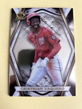 2022 Bowman Draft #BI-16 Cristhian Vaquero Bowman Invicta Washington Nationals