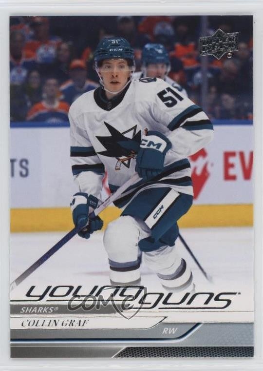2024-25 Upper Deck Series 1 Young Guns Collin Graf #223 1fg6