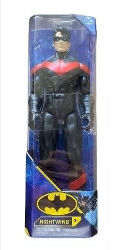 Batman 30cm Black and Red Nightwing Figure Action Figure DC Comics RARE