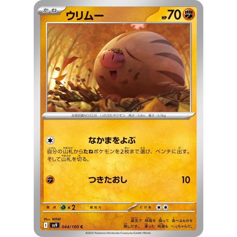 2016年 ポケモン Piloswine/Swinub GEM MT 10 2016年 ポケモン