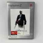 Hitman 2 Silent Assassin - Sony PlayStation 2 - PS2 Game - Manual - PAL
