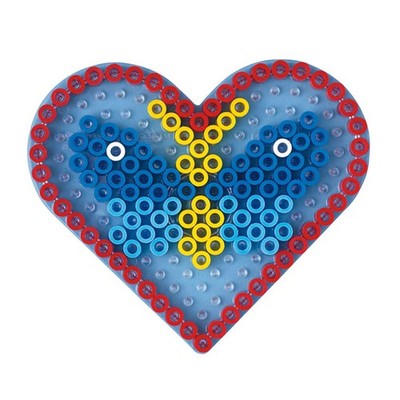 Hama Maxi Transparent Pegboard Hart