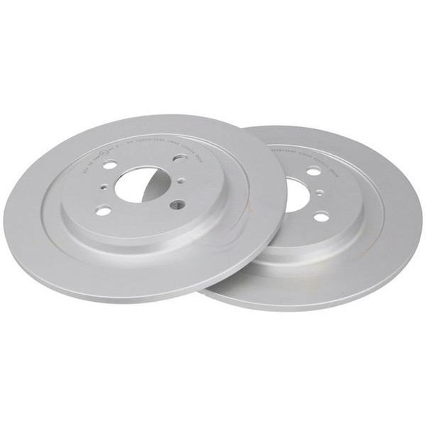 2 Bremsscheiben Voll Ø 278 Mm 9 Mm A.B.S. FüR U.A. Toyota Yaris-image