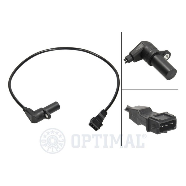 Kurbelwellensensor Impulsgeber Optimal 07-S063 FüR Astra Zafira Opel CC T98 F70-image