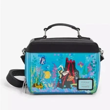 Loungefly Disney Pixar Finding Nemo Aquarium Figural Crossbody Bag