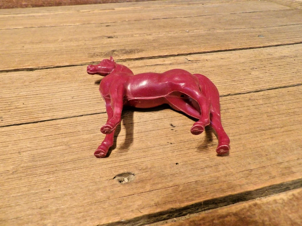 Vintage 1950's Tonka Farms Stake truck Animal Horse - Image 3 of 4