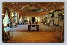 Palm Beach FL-Florida, Henry Morrison Flagler Museum, Entrance Vintage Postcard